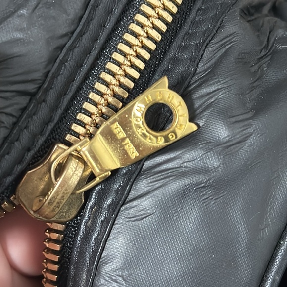 Hunting World pouch black with gold hardware - Picture 9 of 9